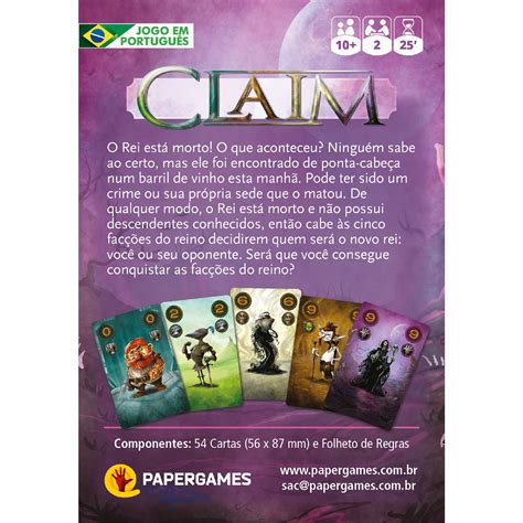 claim jogo