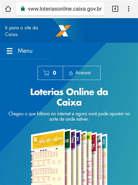 como apostar na loteria da caixa online