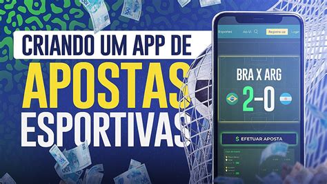 como criar um app de apostas no futebol