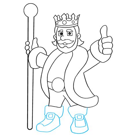 como desenhar um rei