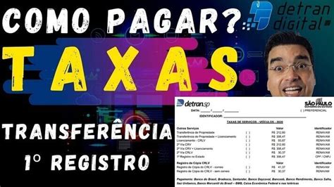 como verificar o pagamento da taxa de registro de veiculo