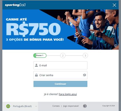 criar conta sportingbet