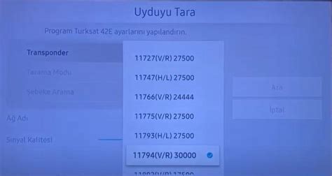 dünya kupası uydu ayarları