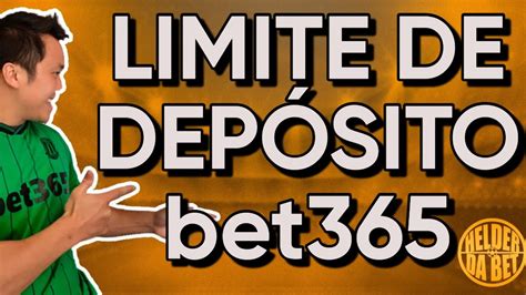 definir limite de deposito bet365
