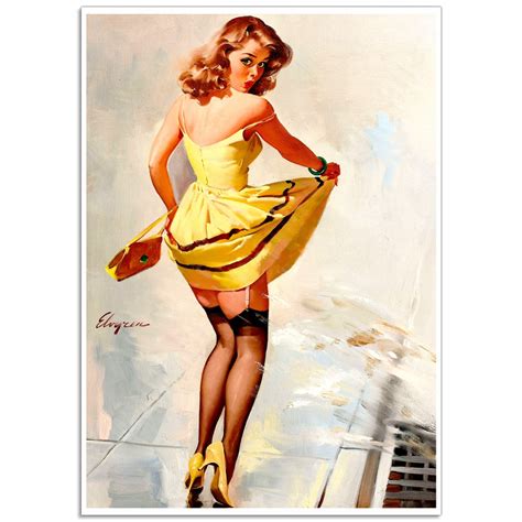 definition of pin up girl