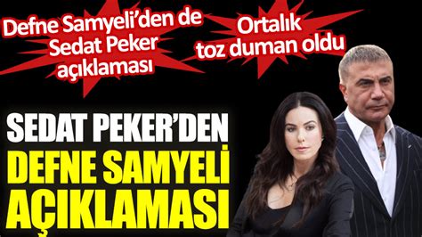 defne samyeli sedat peker