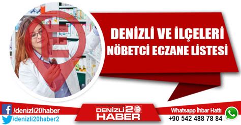 denizli de nöbetçi eczane