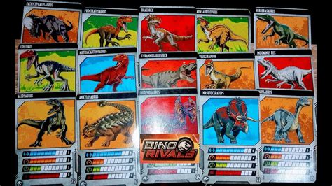 dino rivals cards