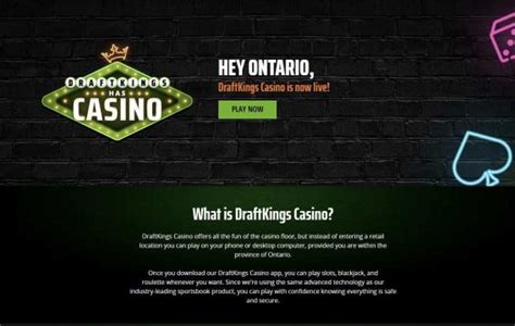 draftkings ontario casino