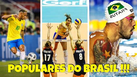esporte mais popular do brasil
