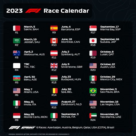 f1 2023 race calendar