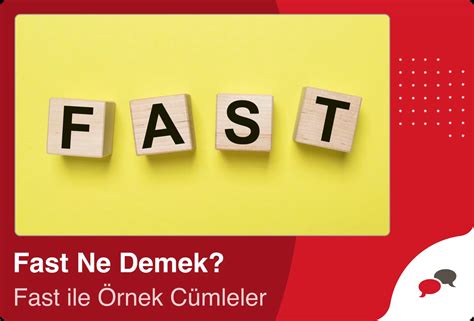 fast ingilizce ne demek