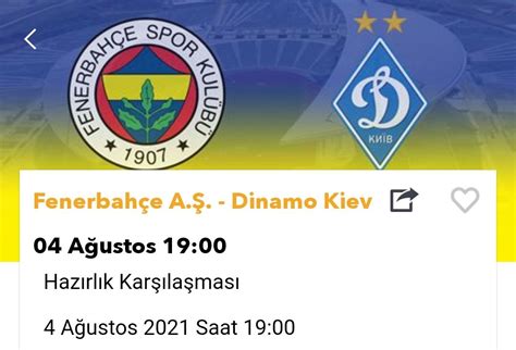 fenerbahçe dinamo kiev bilet 2023