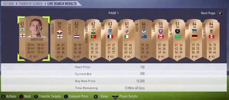 fifa 18 market