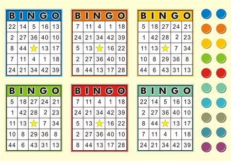 foto de cartela de bingo