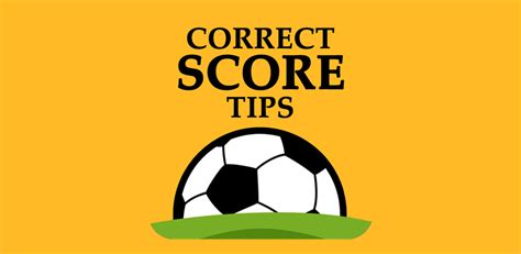 free correct score bet tips