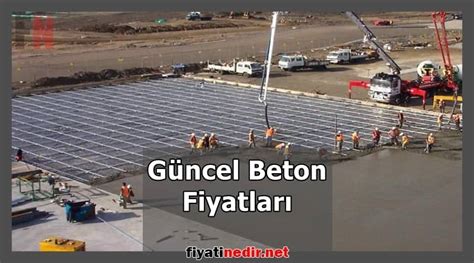 güncel beton fiyatları