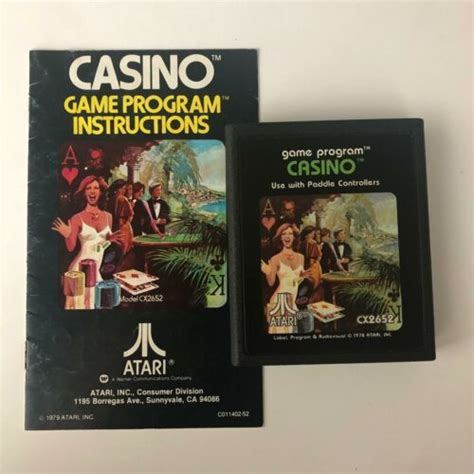 game program casino atari cx2652 como jogar