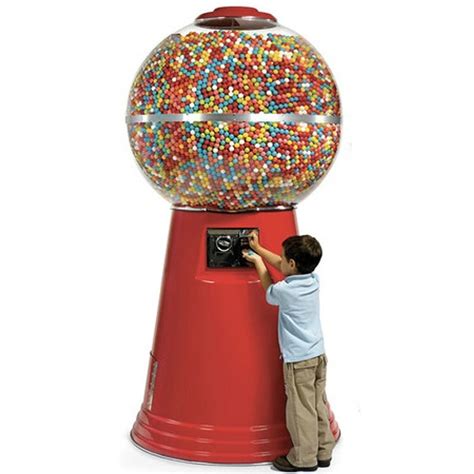 giant bubble gum machine