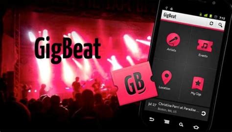 gigbeat iphone