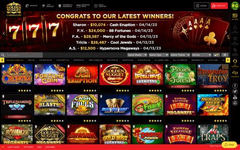 golden nugget online casino bonus