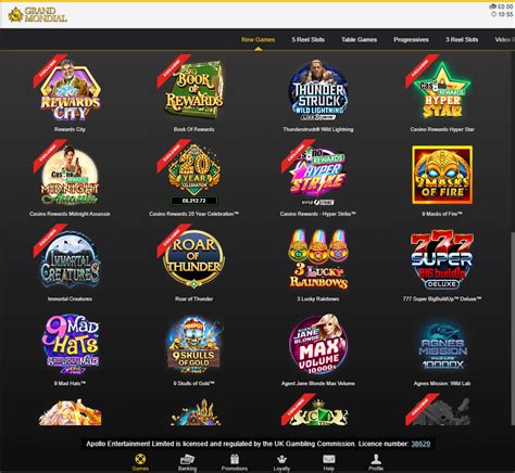 grand mondial casino mobile