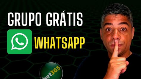 grupo whatsapp bet365 grátis