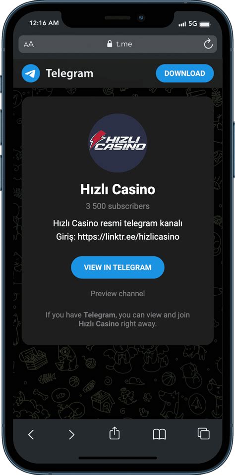 hızlı casino telegram