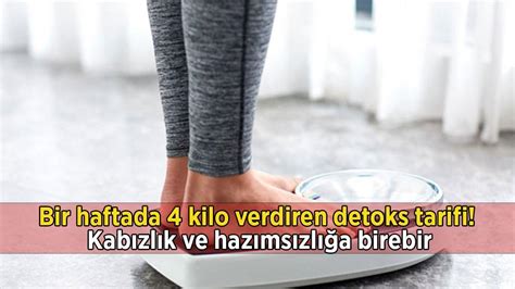 haftada 4 kilo verdiren diyetler