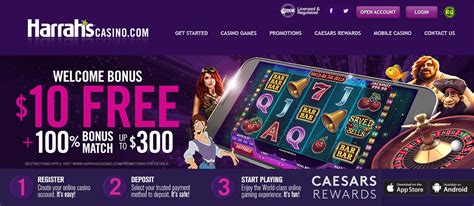 harrahs online casino bonus