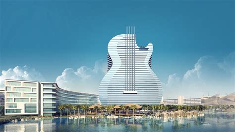hotel formato de guitarra