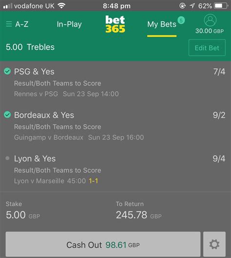 how to cash out bet365