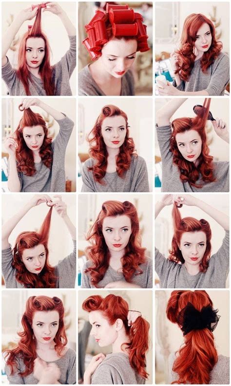 how to pin up hairstyles
