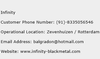 infinity contact number