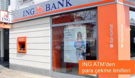 ing atm günlük para çekme limiti