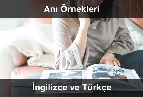 ingilizce anı örnekleri