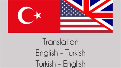ingilizce den türkçeye çeviri