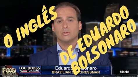 ingles eduardo bolsonaro