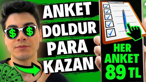 internetten para kazanma yolları anket doldurma