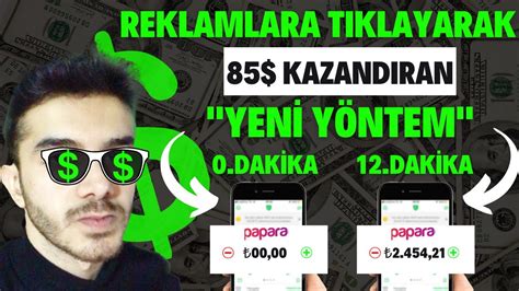 internetten tıklayarak para kazanma