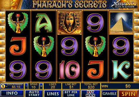 jogar pharao s secrets casino gratis