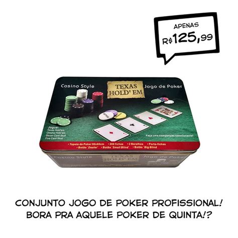 jogo de poker profissional