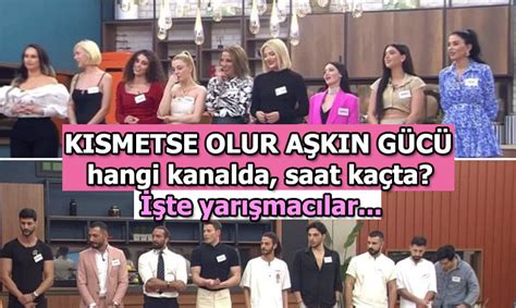 kısmetse olur hangi gün saat kaçta