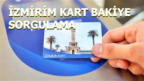 kart bakiye sorgulama izmir