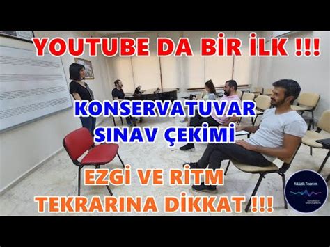 konservatuvar yetenek sınavı nasıl oluyor