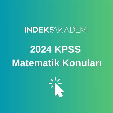 kpss matematik konuları 2023