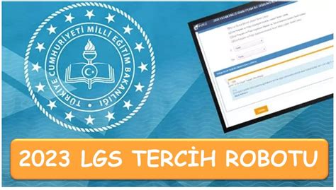 lgs tercih robotu 2023