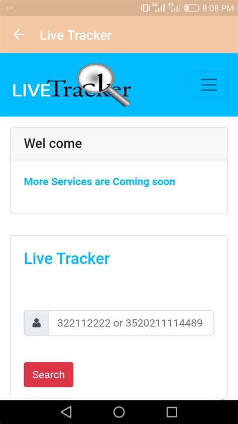 live tracker