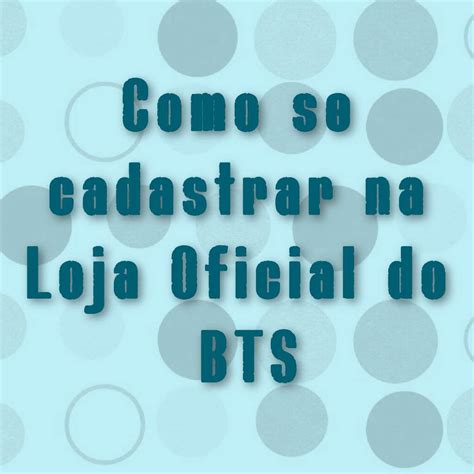 loja oficial do bts