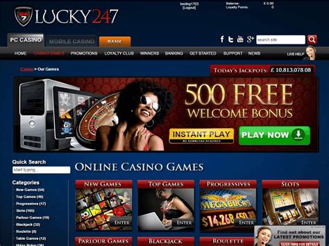 lucky 247 online casino